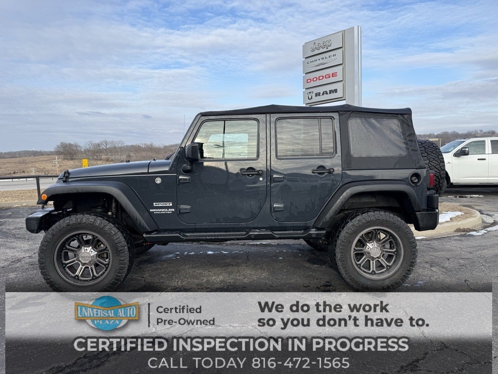 2017 Jeep Wrangler Unlimited Sport S