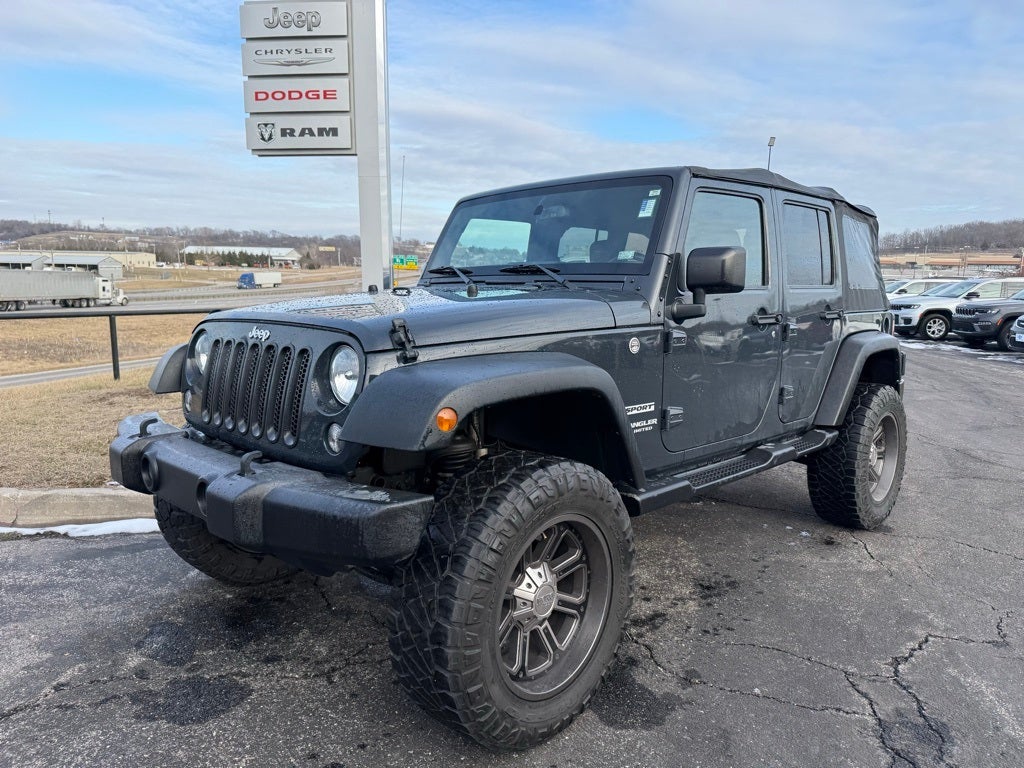 2017 Jeep Wrangler Unlimited Sport S