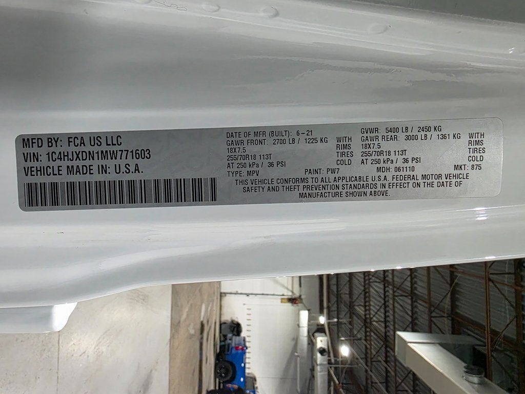 2021 Jeep Wrangler Unlimited Sport Altitude