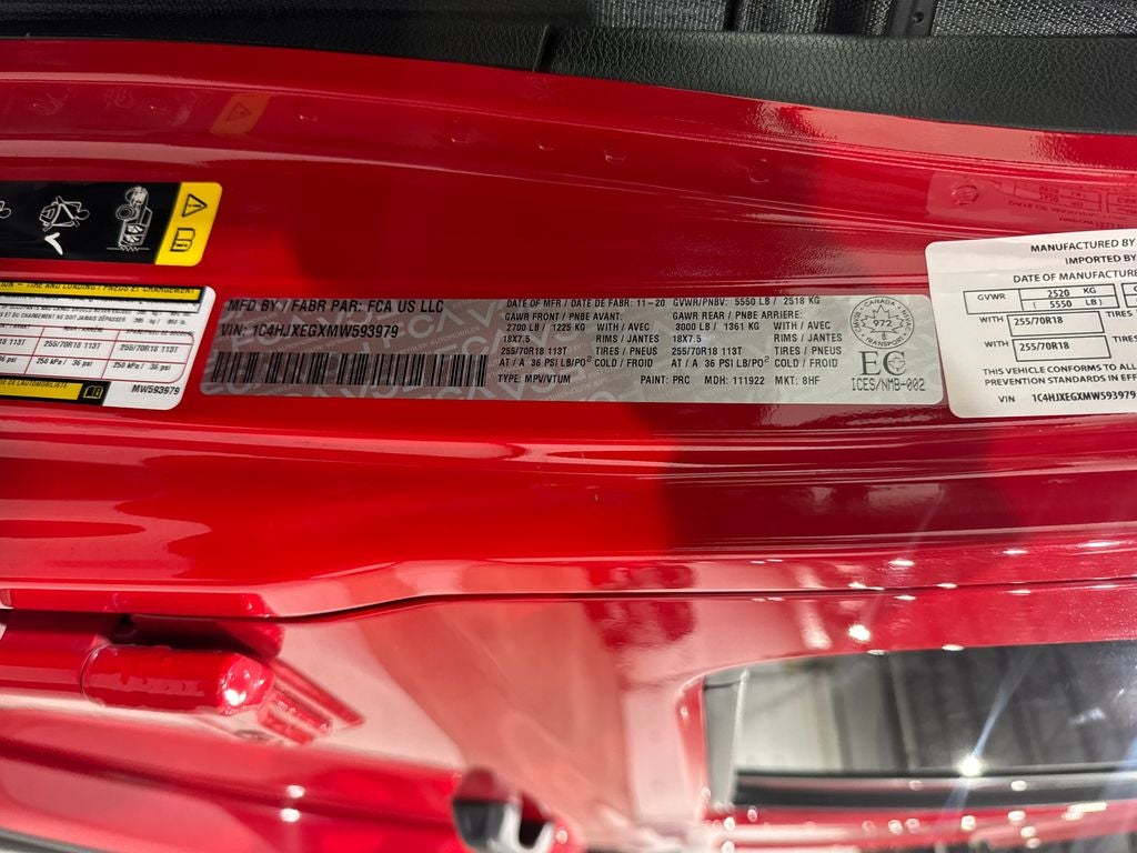 2021 Jeep Wrangler Unlimited Sahara