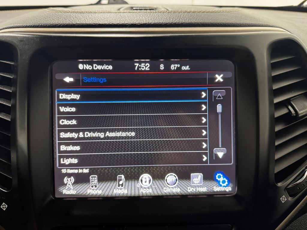 2017 Jeep Cherokee Latitude