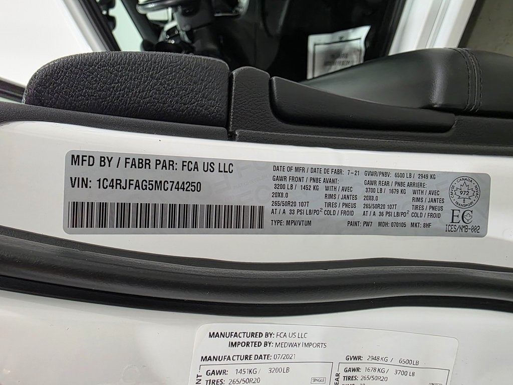 2021 Jeep Grand Cherokee Altitude