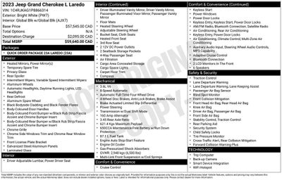 2023 Jeep Grand Cherokee L Laredo