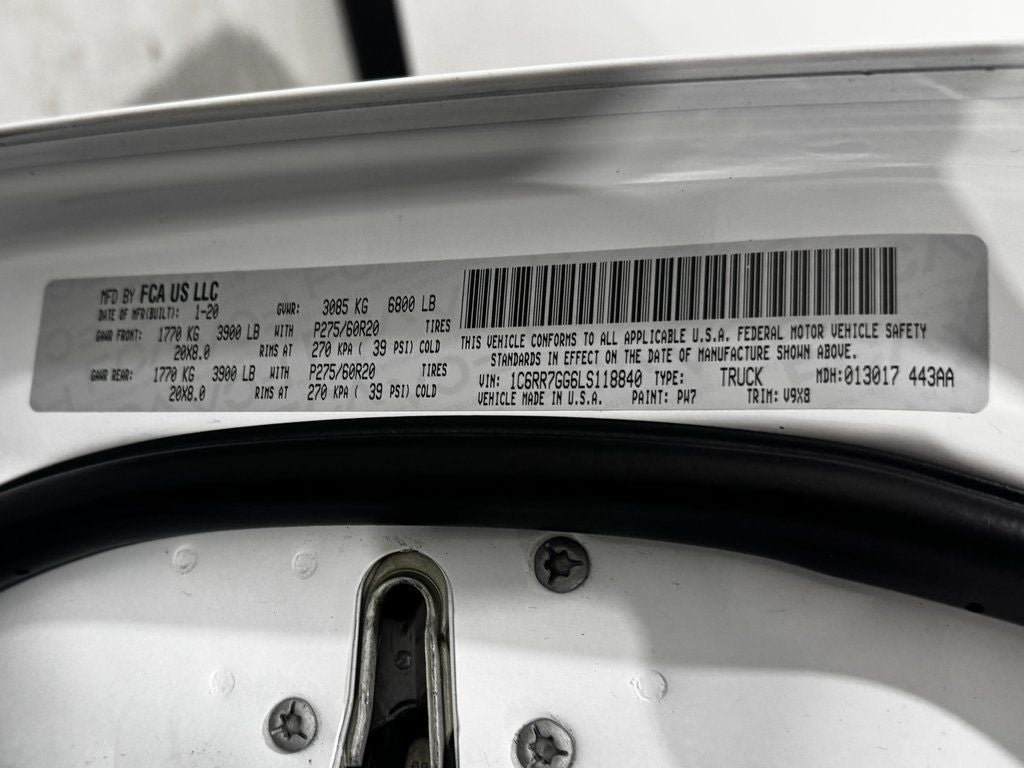 2020 RAM 1500 Classic Warlock