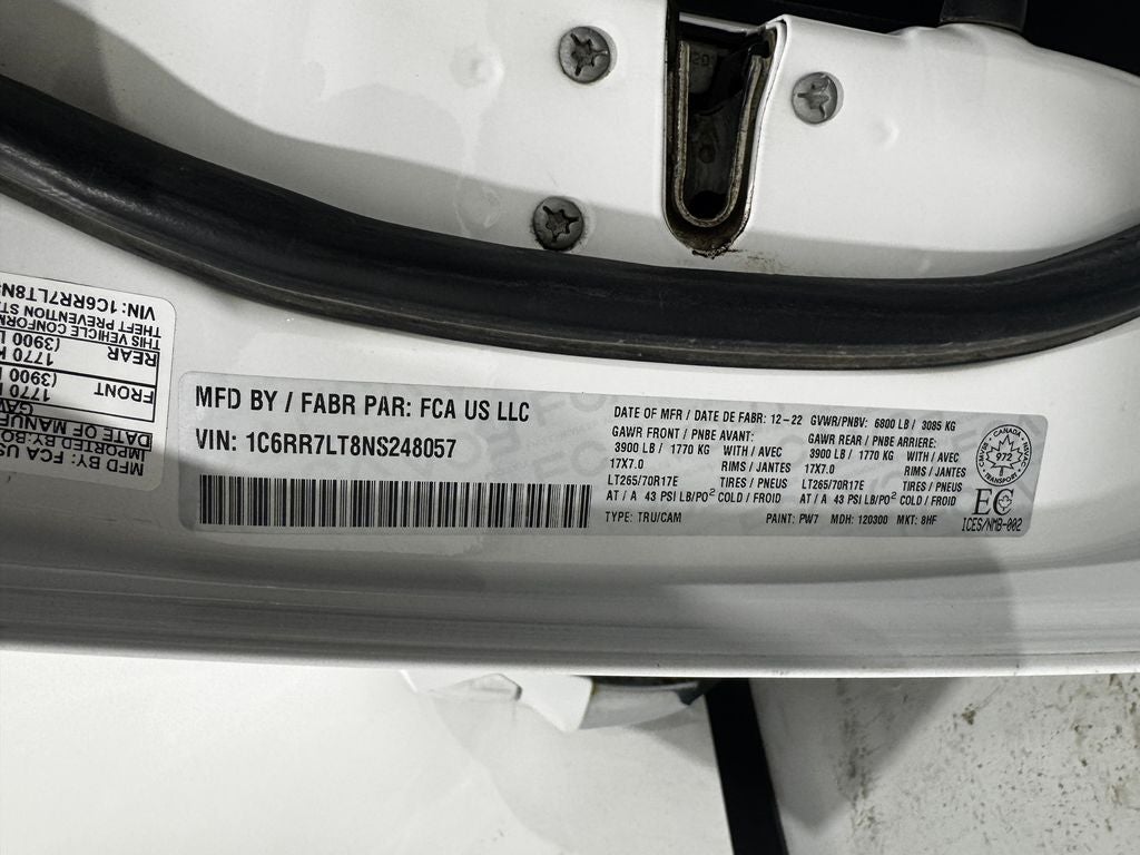 2022 RAM 1500 Classic SLT