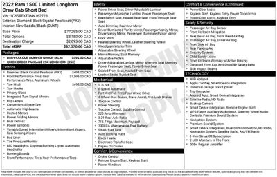 2022 RAM 1500 Laramie Longhorn