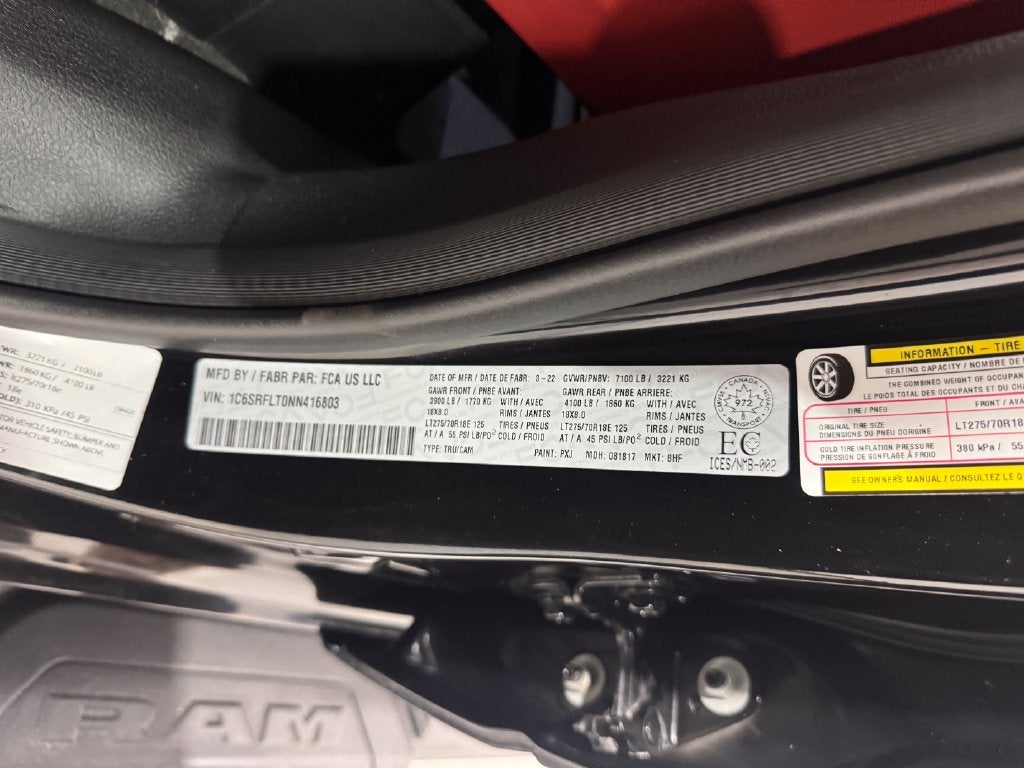 2022 RAM 1500 Rebel