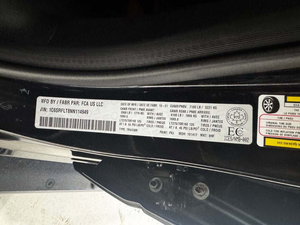 2022 RAM 1500 Rebel Night Edition