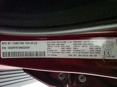 2022 RAM 1500 Laramie Sport