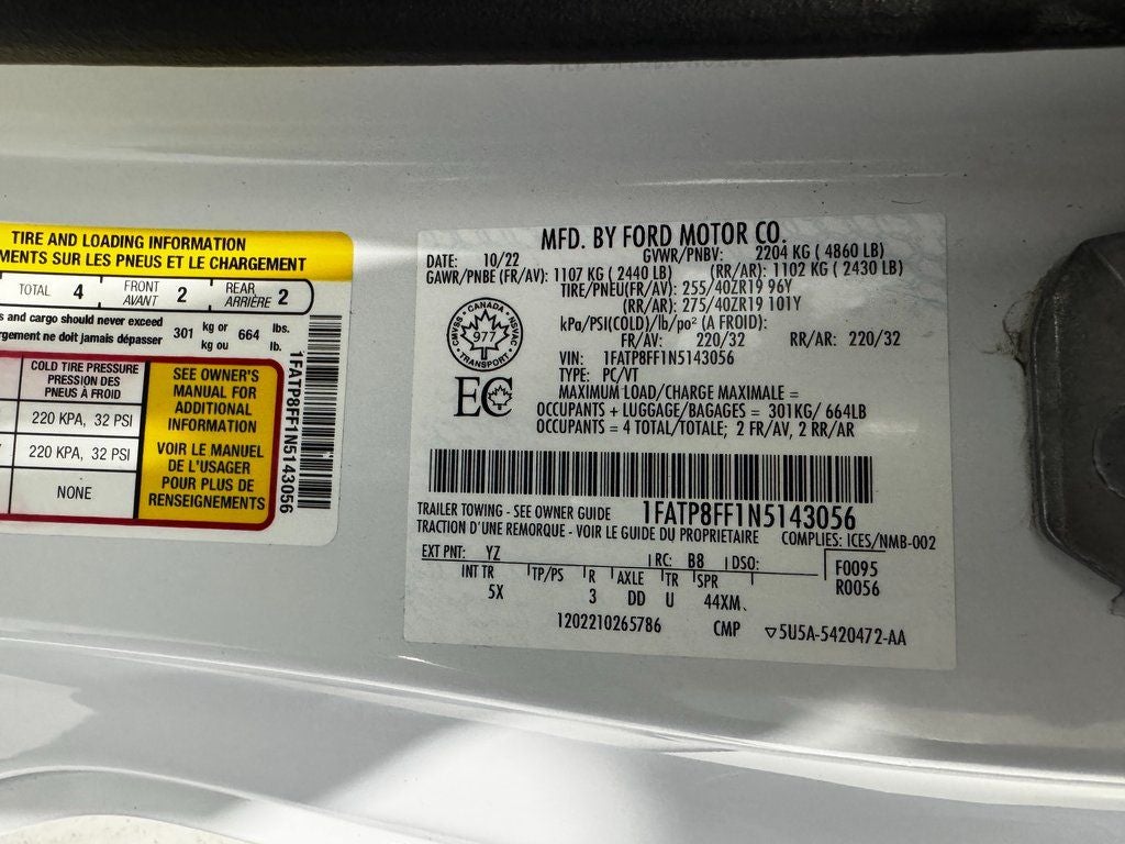 2022 Ford Mustang GT Premium