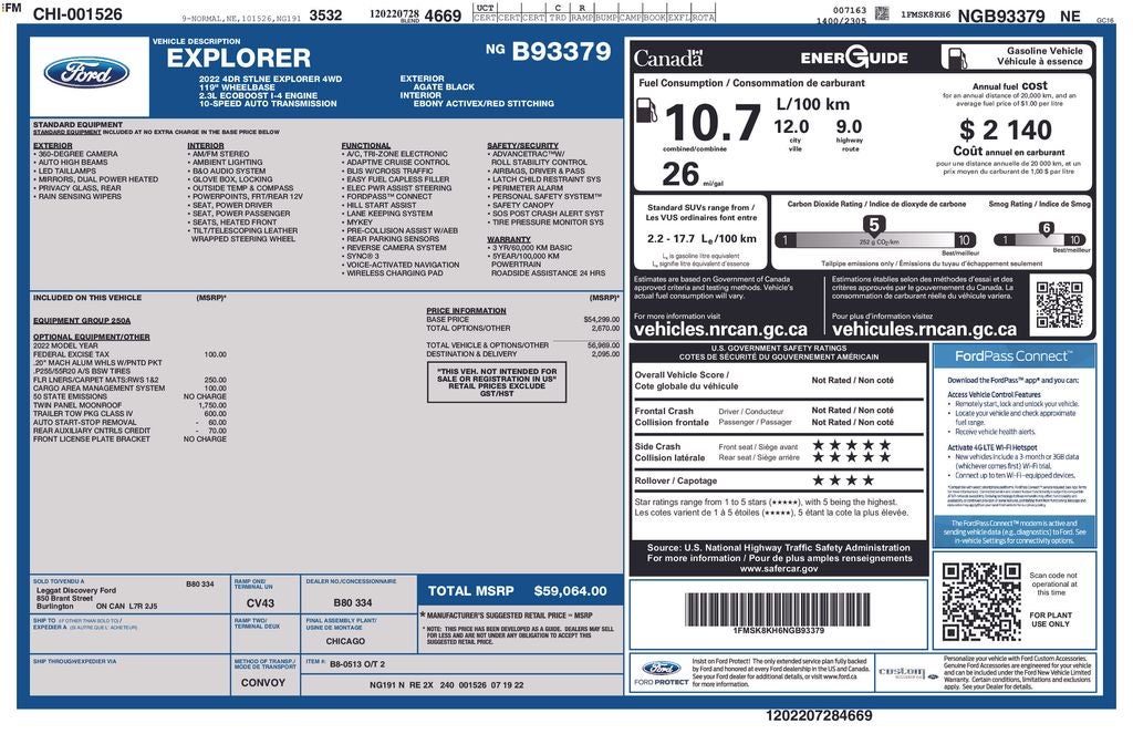 2022 Ford Explorer ST-Line