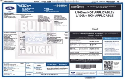 2023 Ford Transit-250 Base High Roof