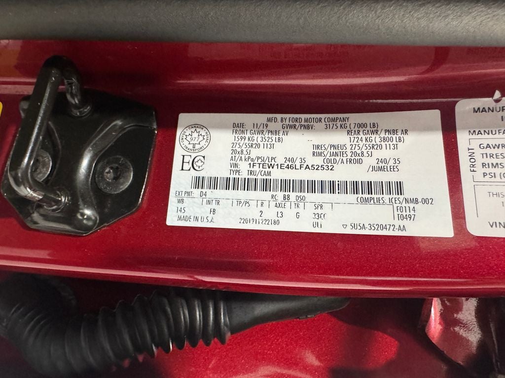 2020 Ford F-150 XLT FX4 Sport