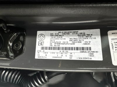 2020 Ford F-150 XLT FX4 Sport