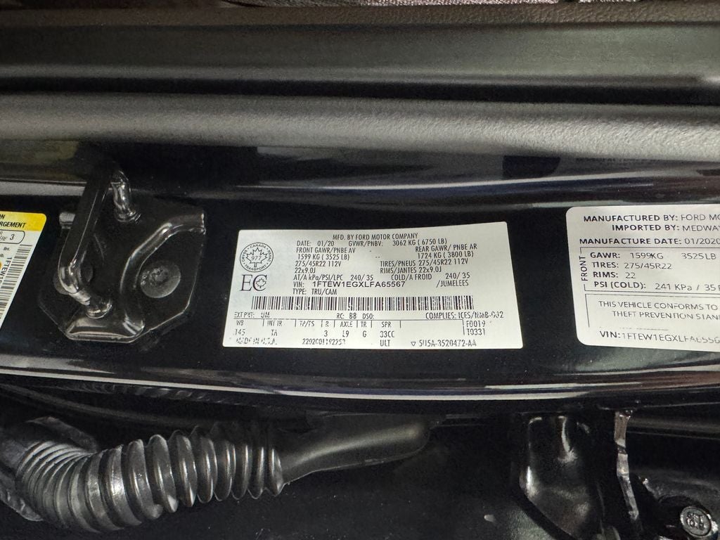 2020 Ford F-150 Limited