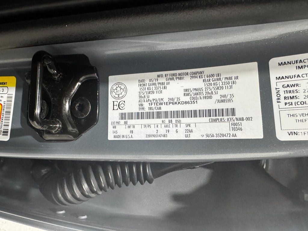 2019 Ford F-150 XLT Sport