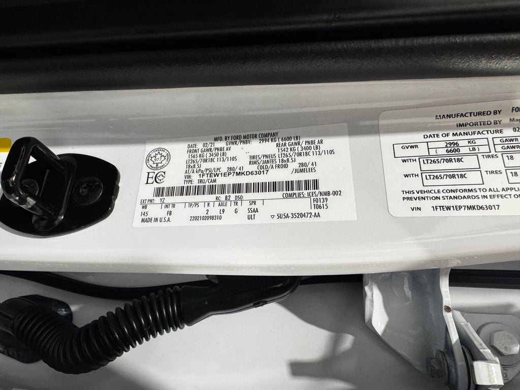 2021 Ford F-150 XLT Sport Package