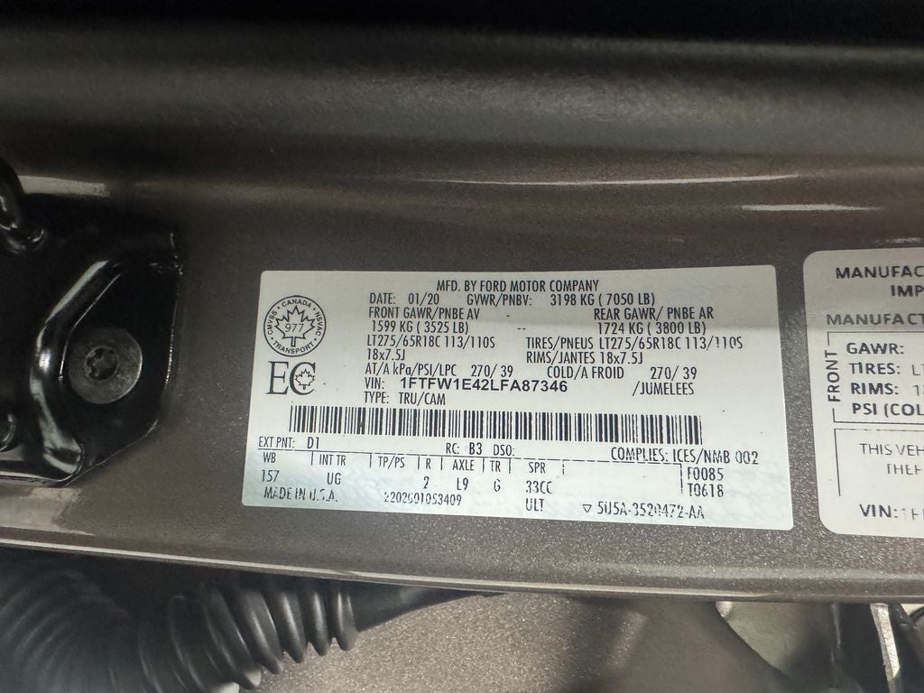 2020 Ford F-150 XLT