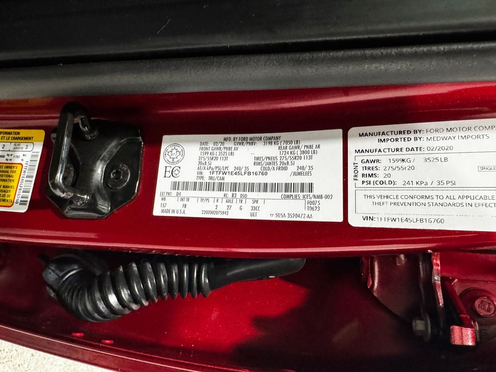 2020 Ford F-150 XLT Sport Package