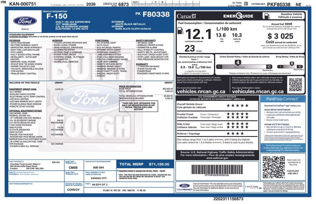 2023 Ford F-150 XLT