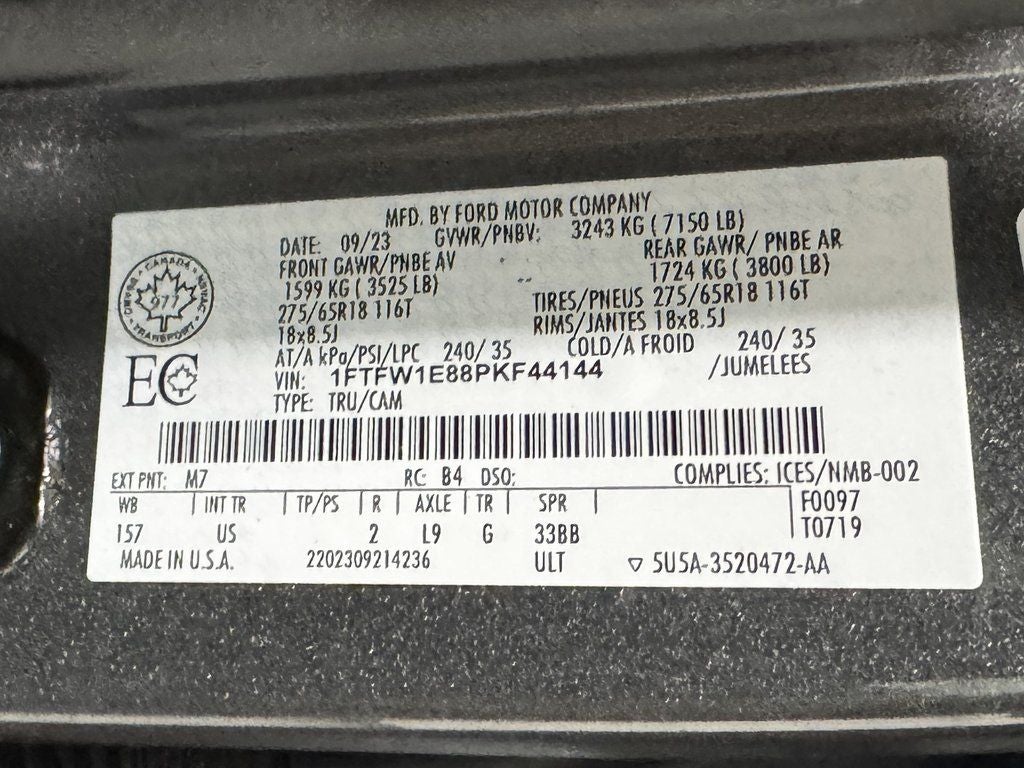 2023 Ford F-150 XLT FX4 Off-Road