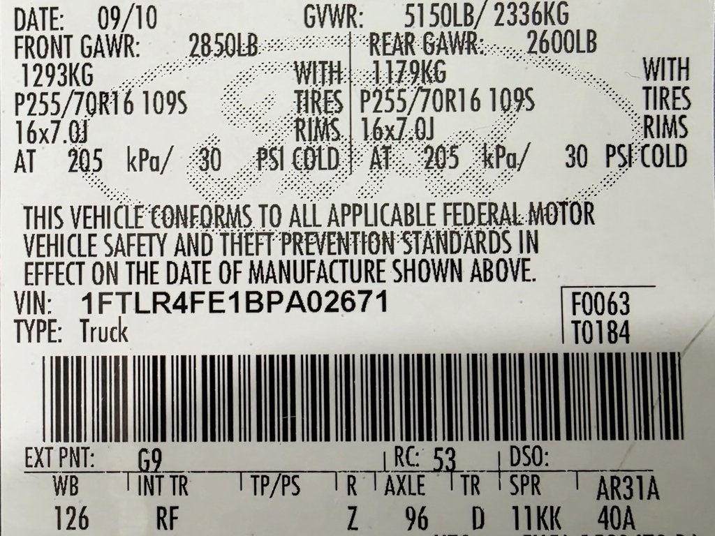 2011 Ford Ranger XLT