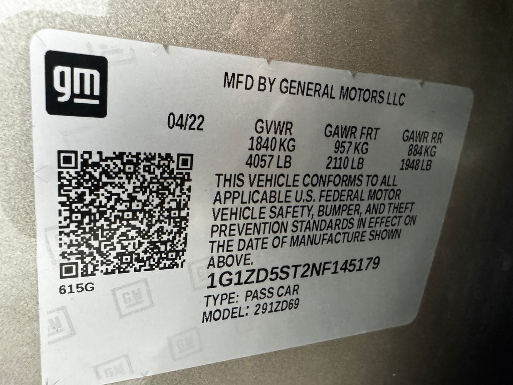 2022 Chevrolet Malibu LT