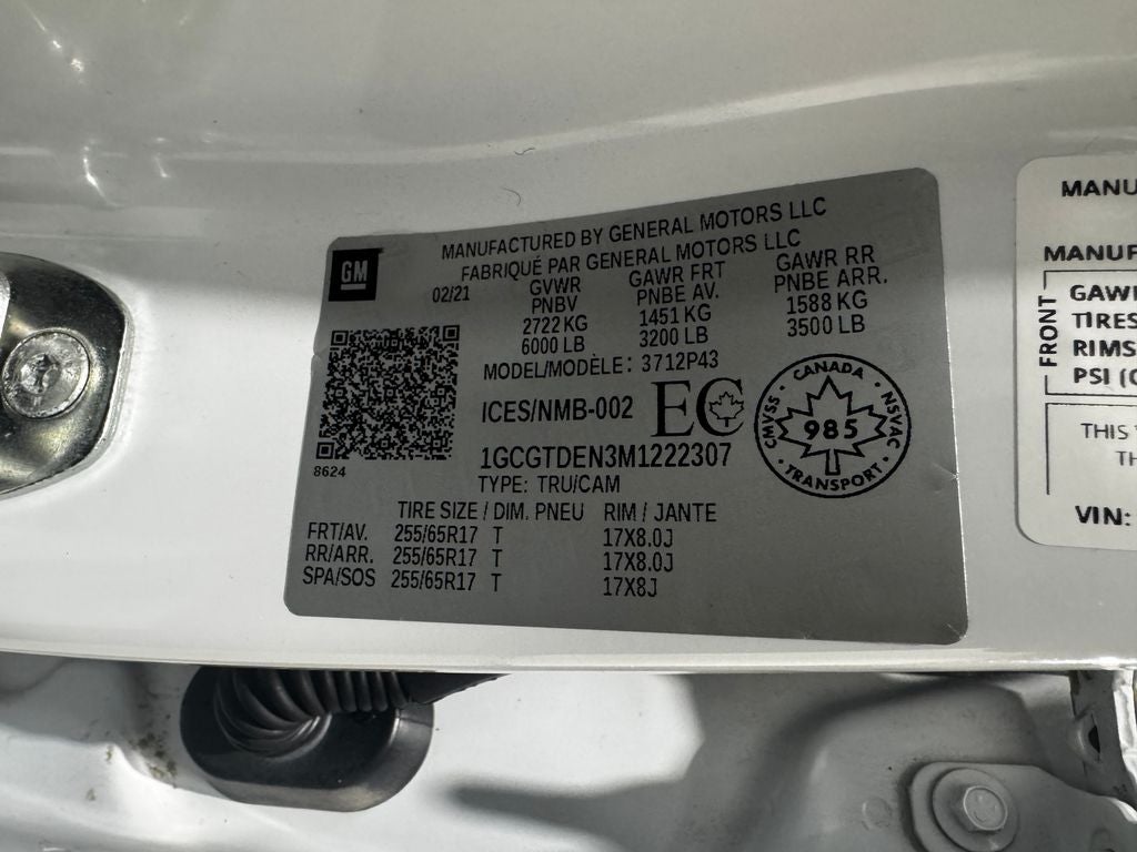 2021 Chevrolet Colorado Z71