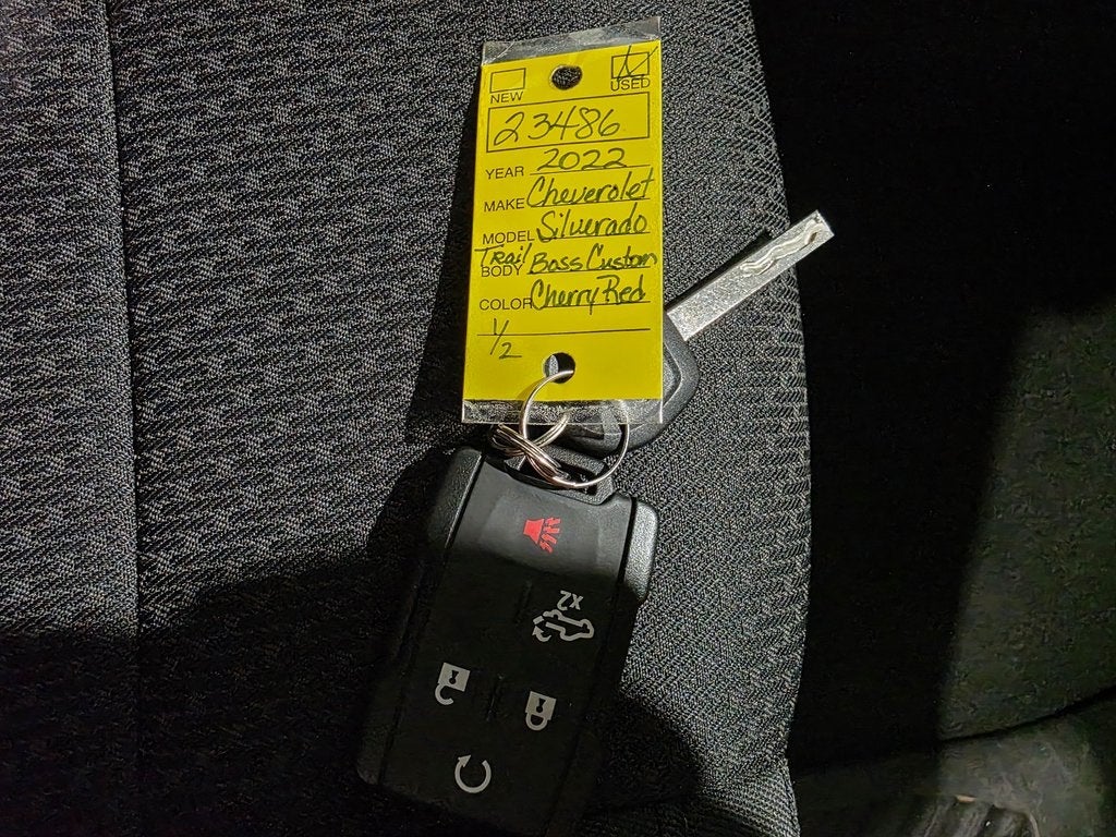 2022 Chevrolet Silverado 1500 LTD Custom Trail Boss Z71