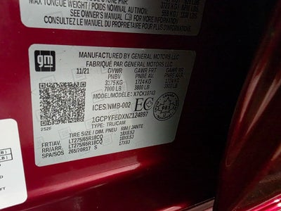 2022 Chevrolet Silverado 1500 LTD LT Trail Boss