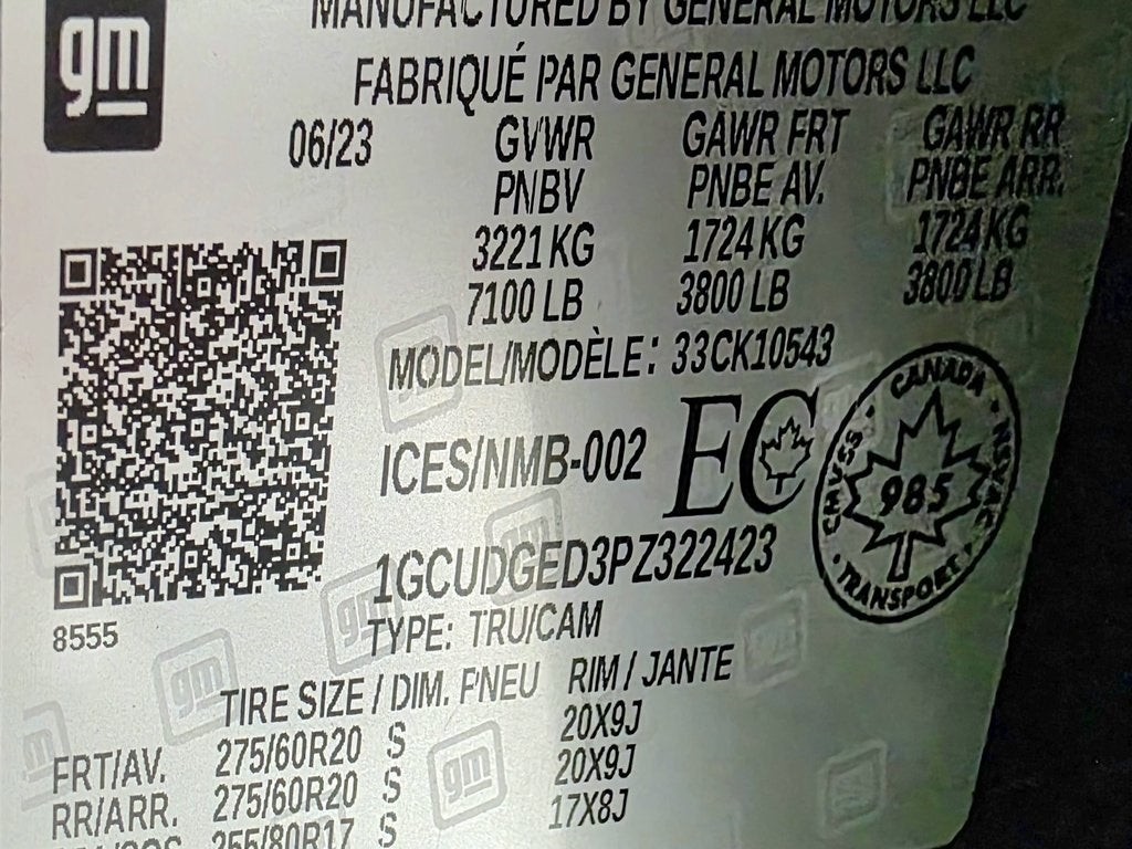 2023 Chevrolet Silverado 1500 LTZ Z71 Off-Road