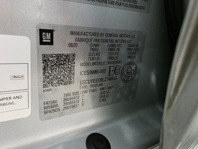 2020 Chevrolet Silverado 1500 RST Z71