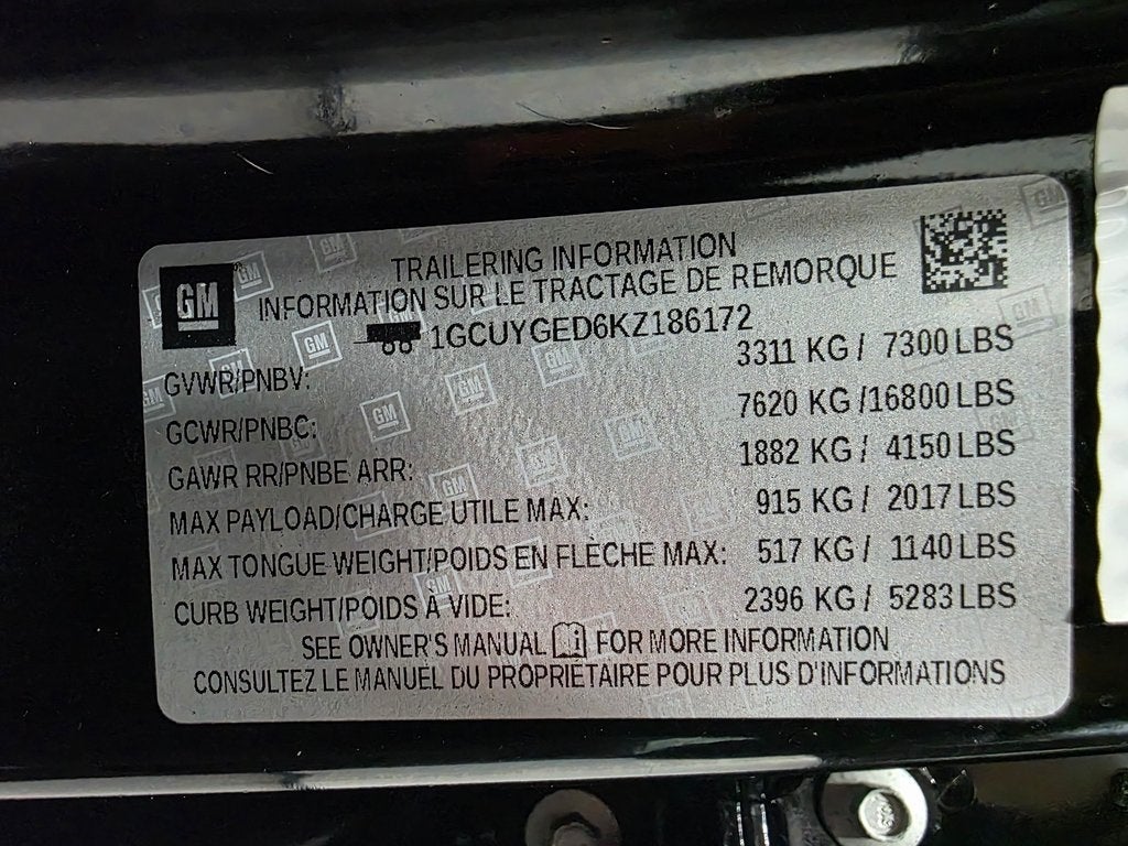 2019 Chevrolet Silverado 1500 LTZ