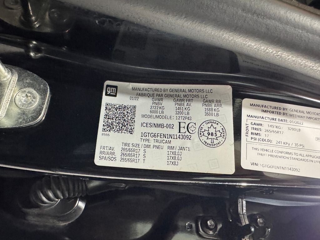 2022 GMC Canyon AT4 w/Leather