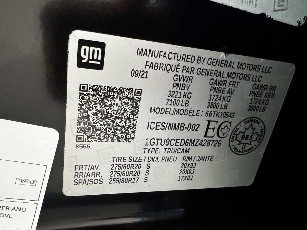 2021 GMC Sierra 1500 Elevation
