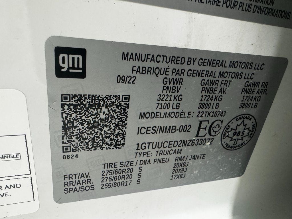 2022 GMC Sierra 1500 Elevation