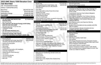2023 GMC Sierra 1500 Elevation