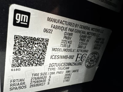 2022 GMC Sierra 1500 Elevation