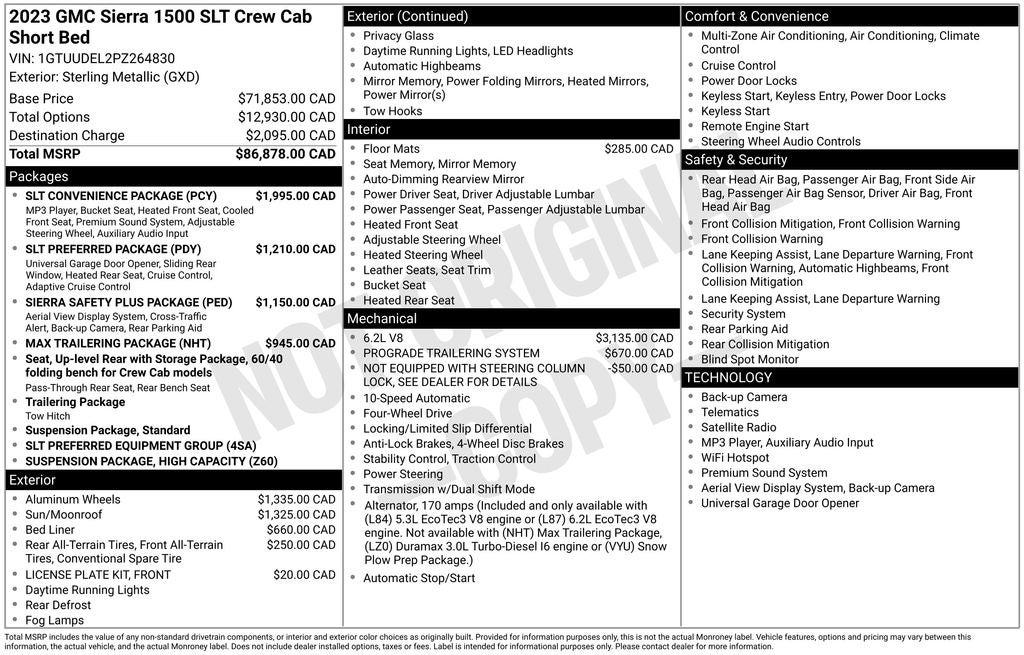 2023 GMC Sierra 1500 SLT
