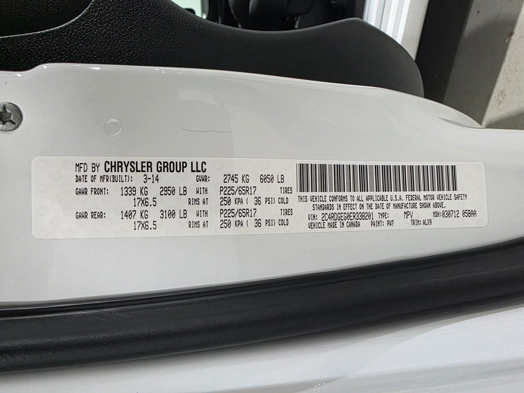 2014 Dodge Grand Caravan R/T