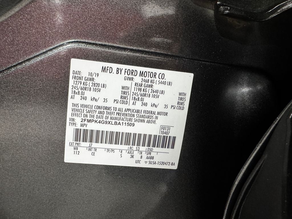 2020 Ford Edge SE
