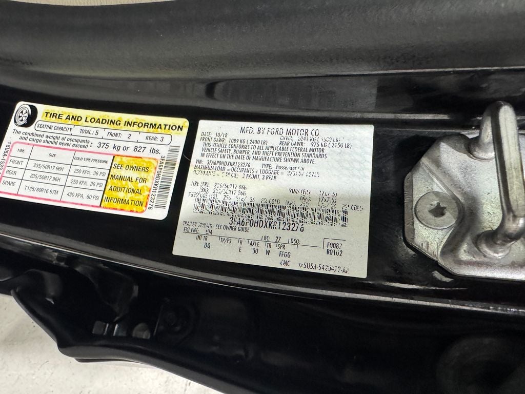 2019 Ford Fusion SE