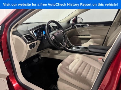 2018 Ford Fusion Hybrid SE