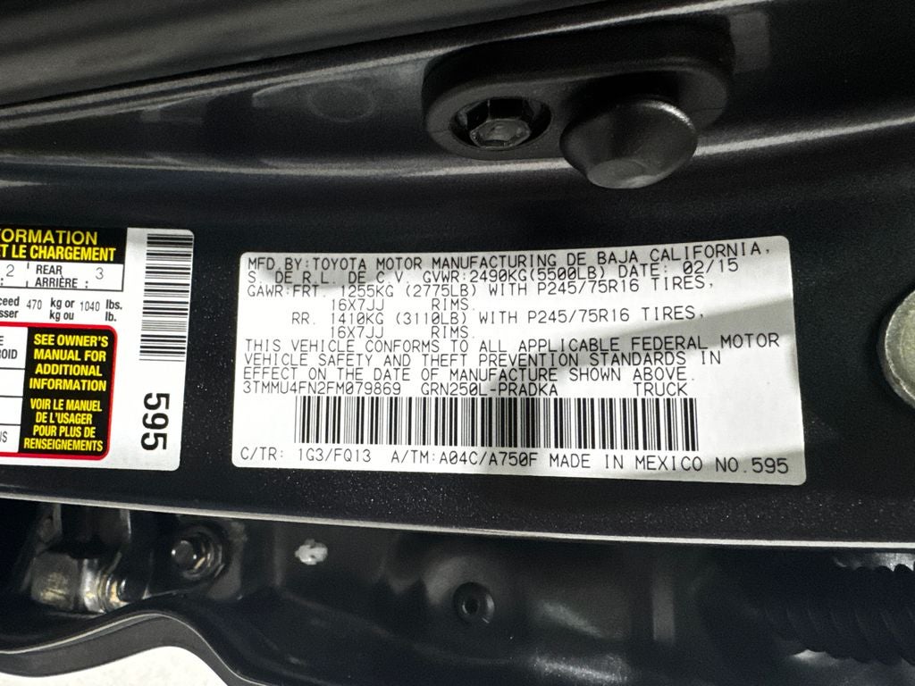 2015 Toyota Tacoma SR5 V6
