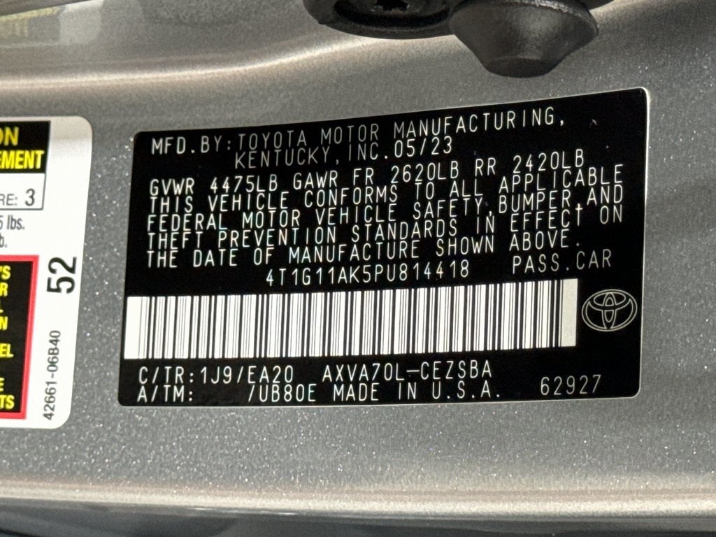 2023 Toyota Camry SE