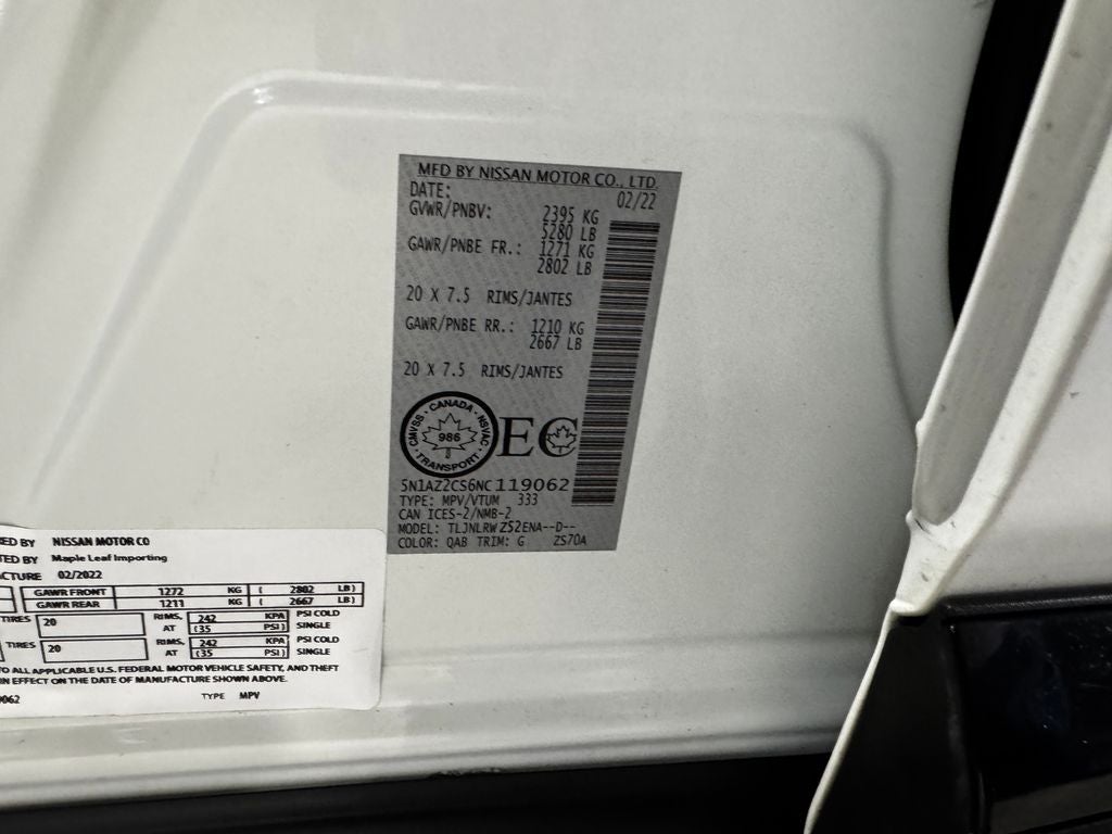 2022 Nissan Murano SL