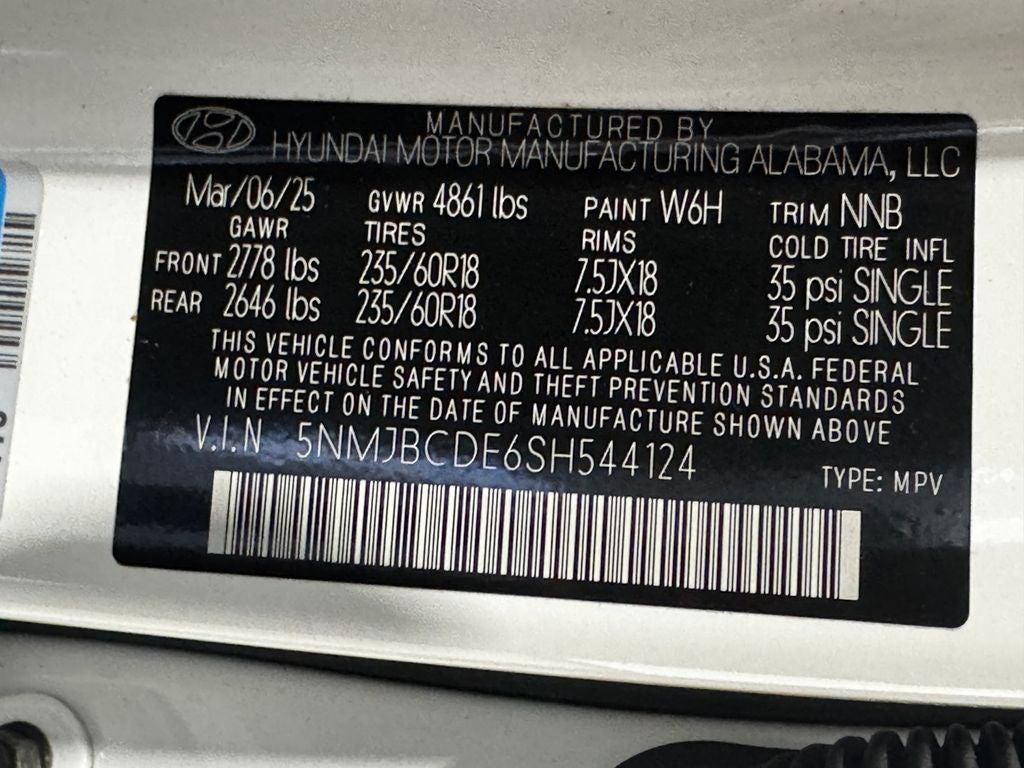 2025 Hyundai Tucson SEL