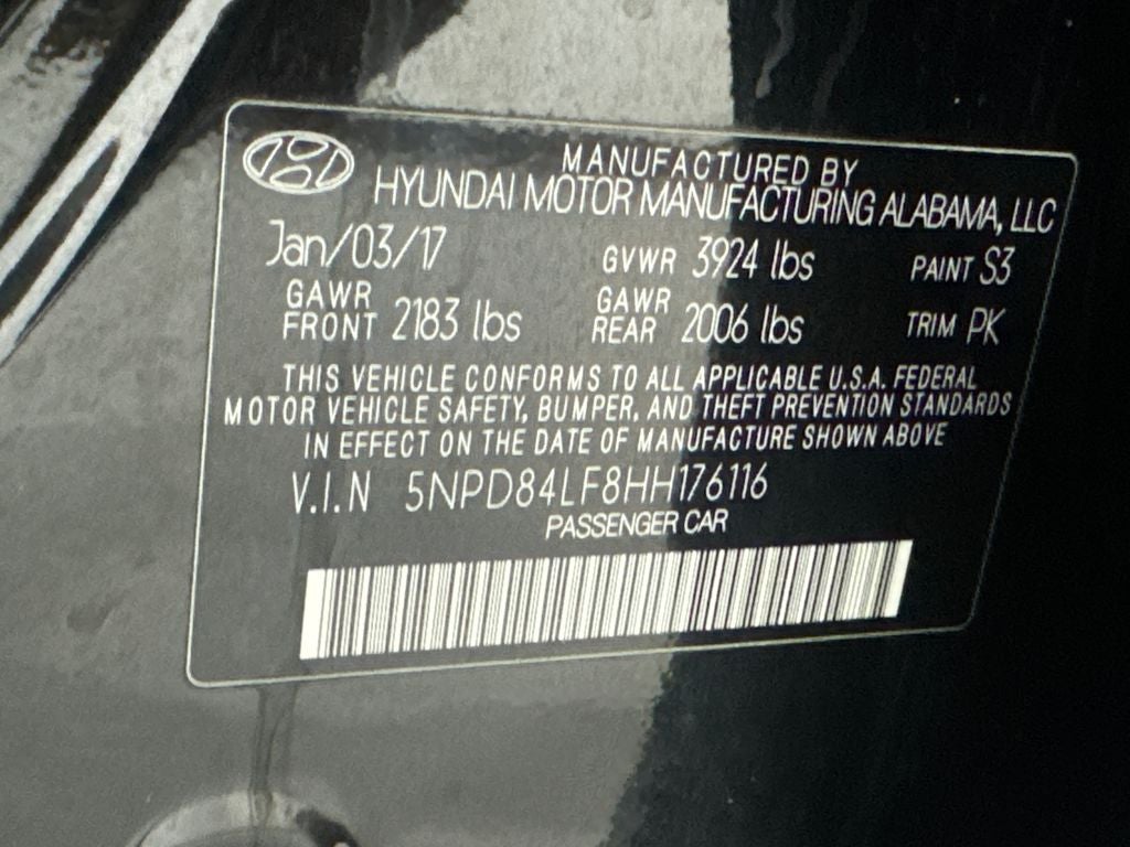 2017 Hyundai Elantra Limited