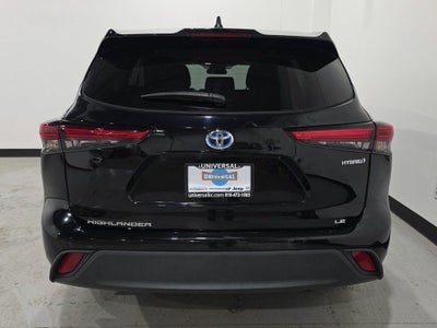 2022 Toyota Highlander Hybrid LE