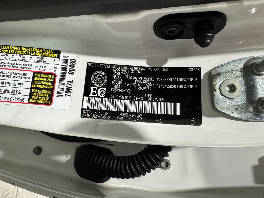 2018 Toyota Sequoia Platinum
